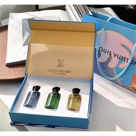 louis vuitton miniature perfume set price|louis vuitton perfume sample set.